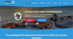 Desktop Screenshot of pitbulltax.com